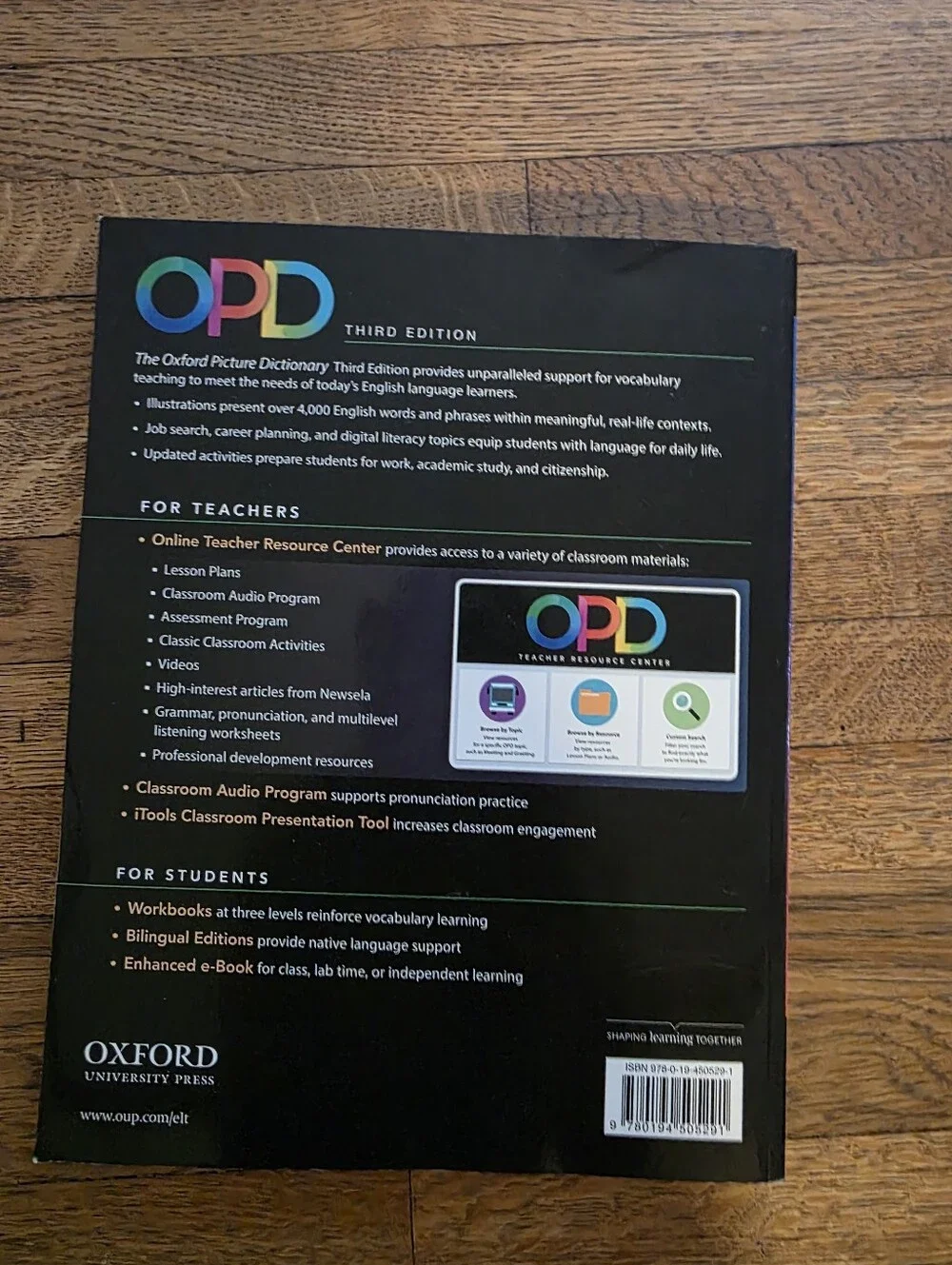 Oxford Picture Dictionary Third Edition